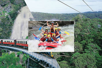 Rafting, Skyrail and Kuranda Train