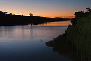 Sunset on the River